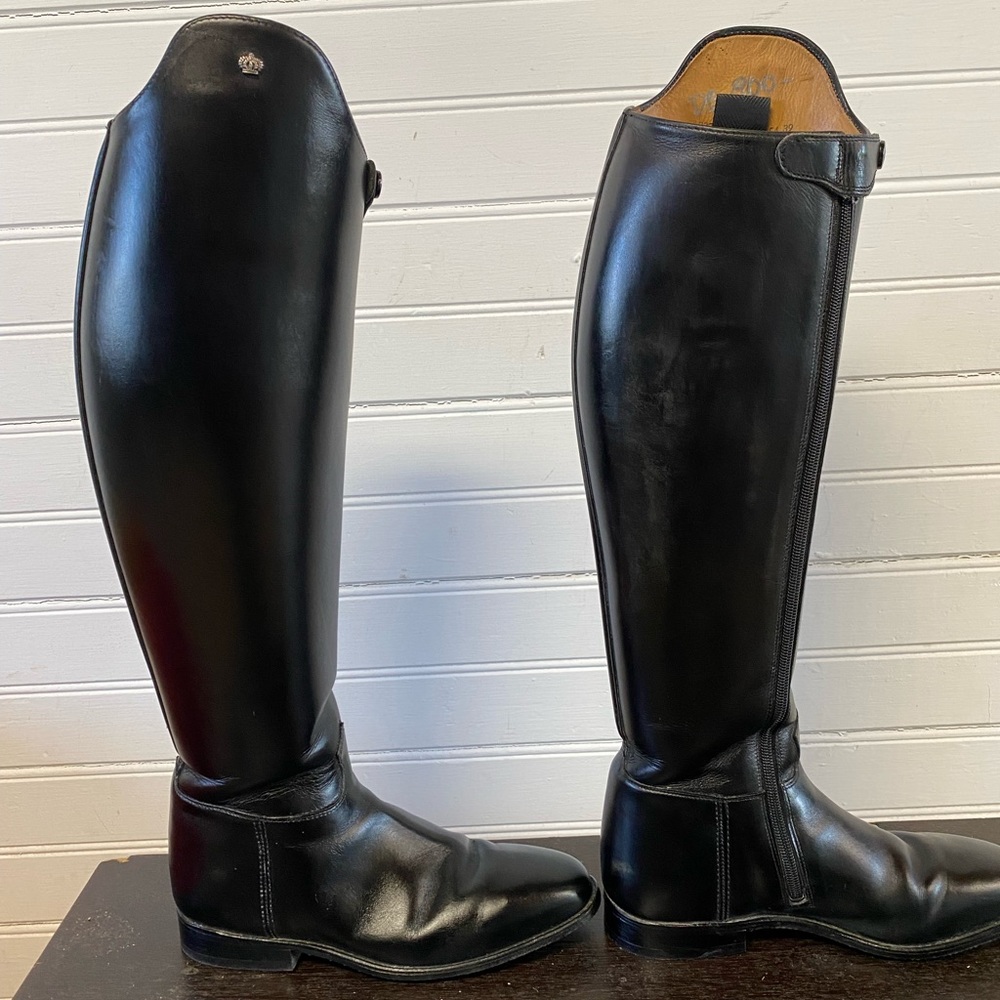 Konig equestrian dressage tall boots woman size 8 like new